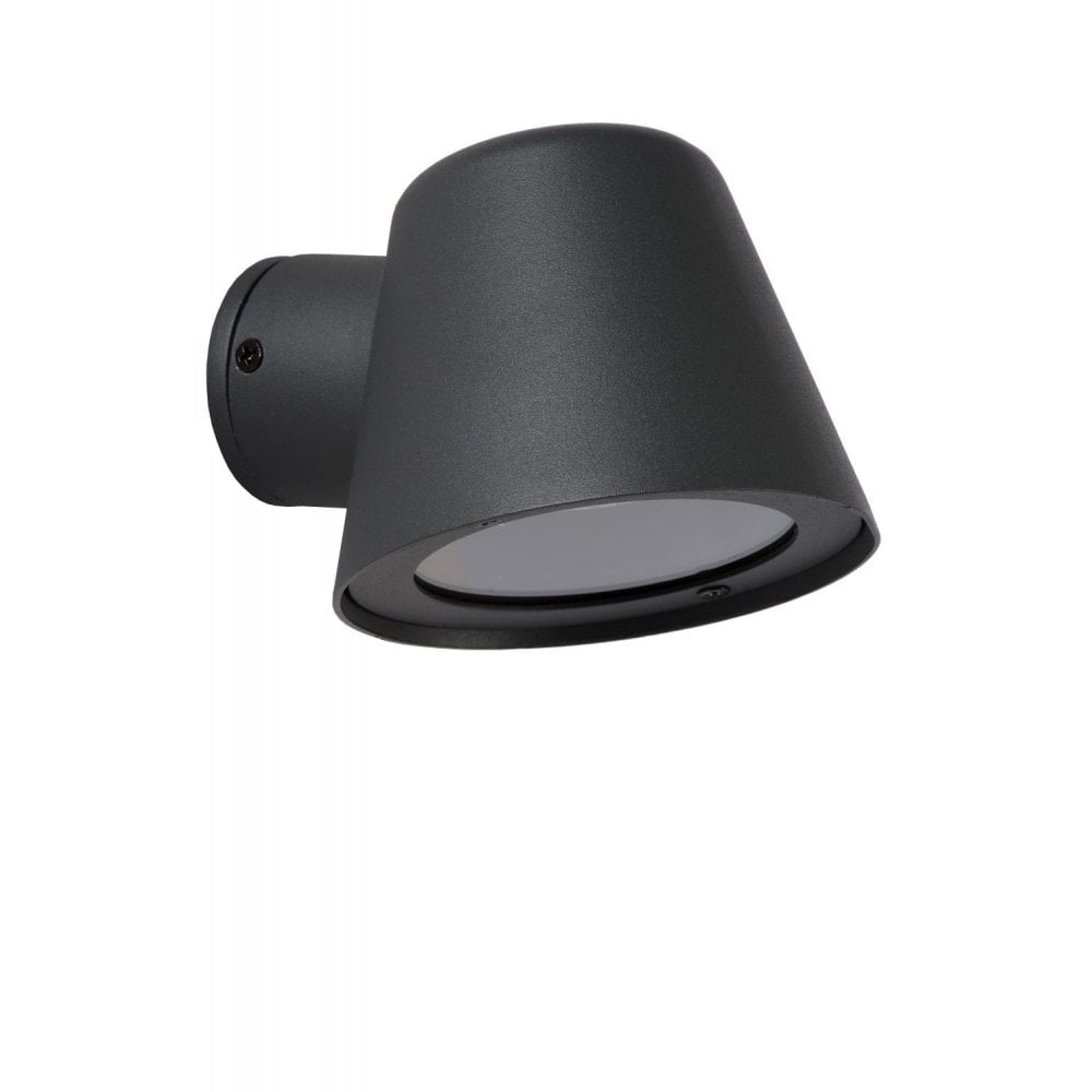 Anthracite Round LED Wall Light - Dingo Collection
