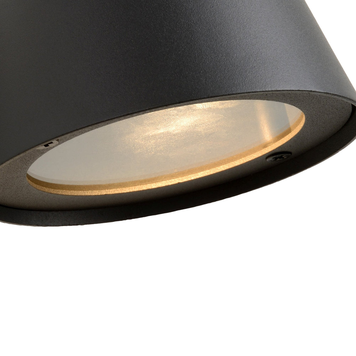 Anthracite Round LED Wall Light - Dingo Collection