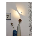 Modern Minimalist Square White Aluminum LED Wall Light