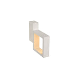 Modern Minimalist Square White Aluminum LED Wall Light
