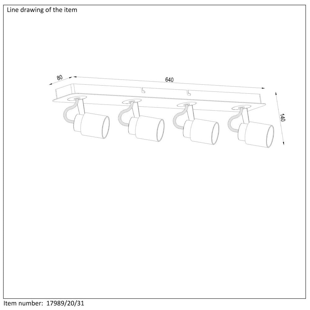 Dica LED Modern Dual-Tone Rectangular Metal Ceiling Spotlight Fixture