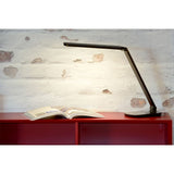 Vario LED Sleek Black Metal Desk Lamp