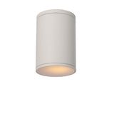 Modern White Aluminum Cylinder Ceiling Spot Light - Tubix
