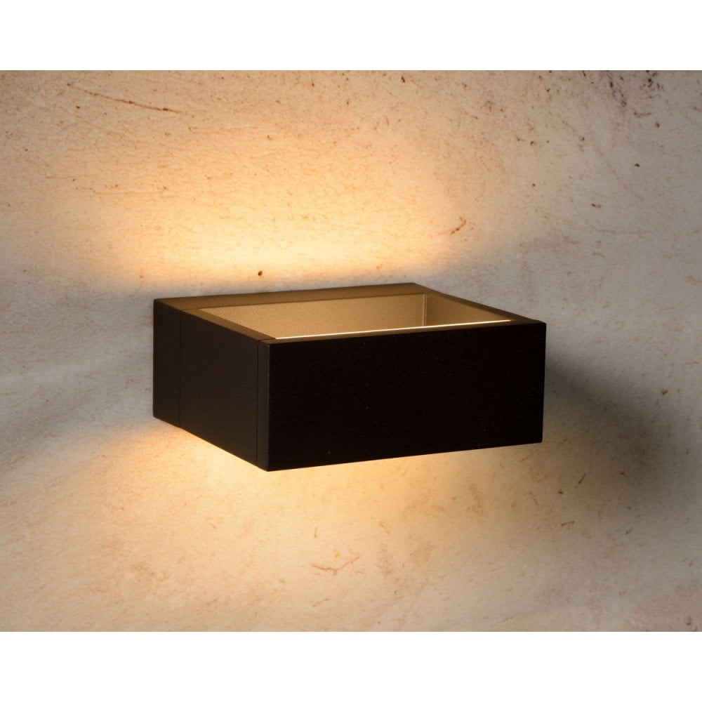 Anthracite Aluminum Modern Rectangle Wall Light