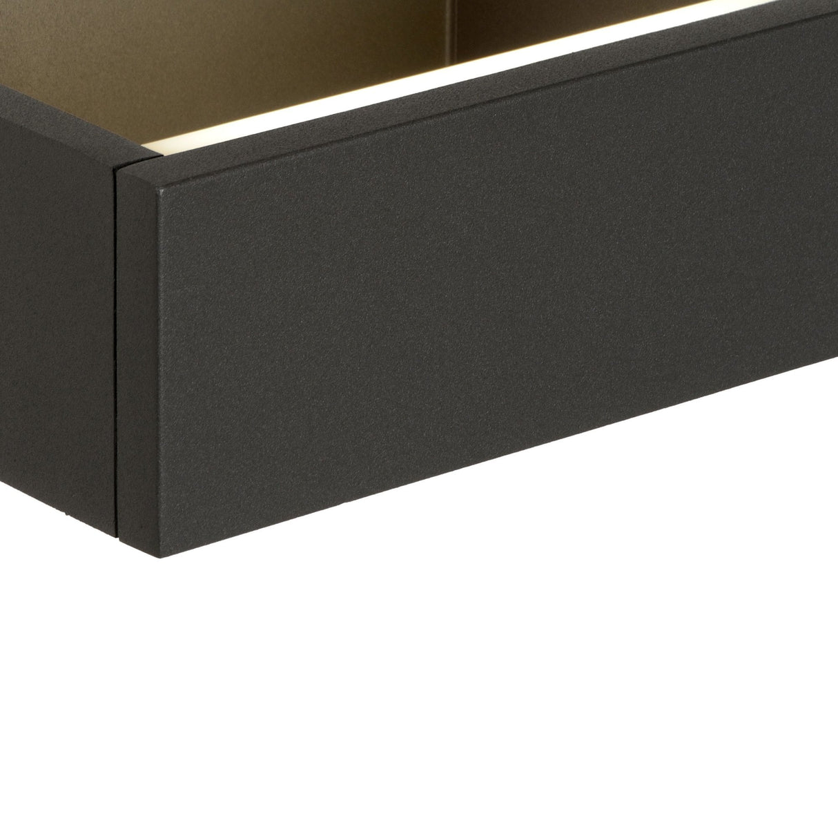 Anthracite Aluminum Modern Rectangle Wall Light