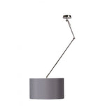 Eleni Contemporary Steel Grey Round Pendant Light