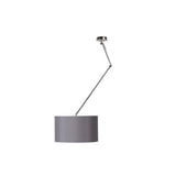 Eleni Contemporary Steel Grey Round Pendant Light