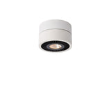 Mitrax Sleek Cylinder Ceiling Spotlight in White and Black - Modern Aluminum Design