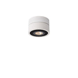 Mitrax Sleek Cylinder Ceiling Spotlight in White and Black - Modern Aluminum Design