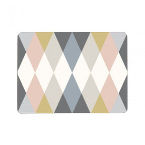 Cirque Set of 4 Placemats, Cork, Multi-Coloured
