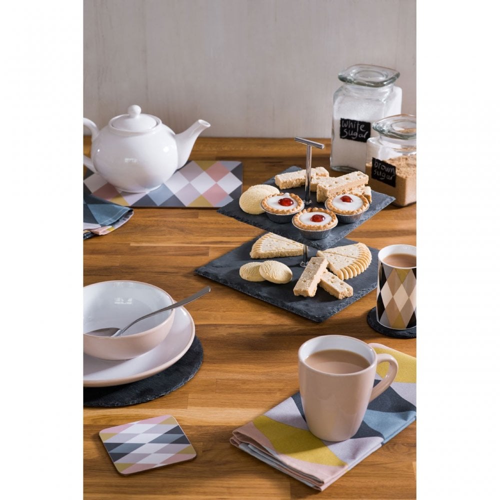 Cirque Set of 4 Placemats, Cork, Multi-Coloured