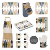 Cirque Set of 4 Placemats, Cork, Multi-Coloured