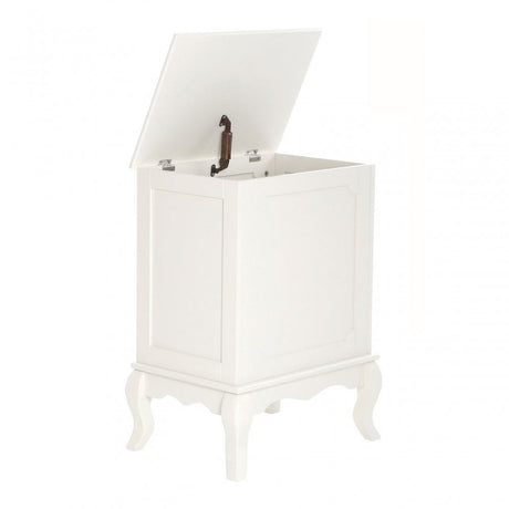 Marcella Laundry Cabinet, Wood, Cream