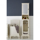 Marcella Laundry Cabinet, Wood, Cream