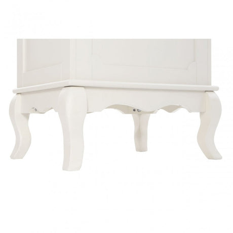 Marcella Laundry Cabinet, Wood, Cream