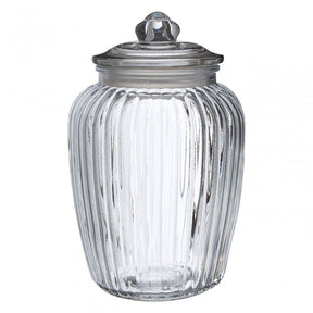 Glass Storage Jar, Glass, Clear