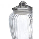Glass Storage Jar, Glass, Clear