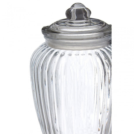 Glass Storage Jar, Glass, Clear