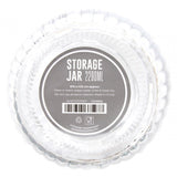 Glass Storage Jar, Glass, Clear