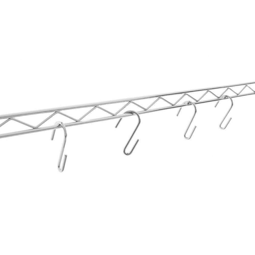 Frankfurt 4 Tier Shelf Unit, Silver