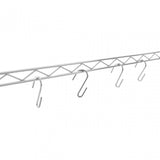 Frankfurt 4 Tier Shelf Unit, Silver