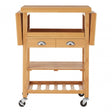 Kitchen Trolley, Bamboo, Natural
