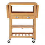Kitchen Trolley, Bamboo, Natural