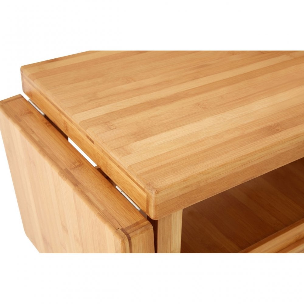 Kitchen Trolley, Bamboo, Natural