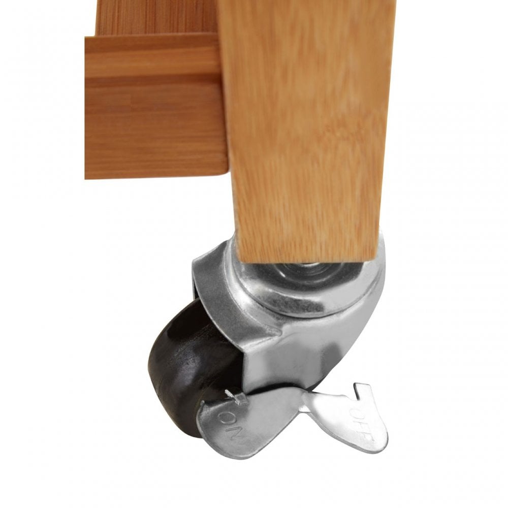 Kitchen Trolley, Bamboo, Natural