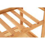 Kitchen Trolley, Bamboo, Stainless Steel, Natural