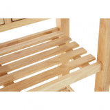 Kitchen Trolley, Rubberwood, Natural