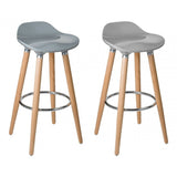 Bar Stool, Grey