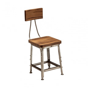 Sprocket Chair, Wood, Natural