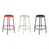 Hektor Hektor Artisan Stool, Metal, Red