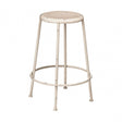 Hektor Hektor Artisan Stool, Metal, Cream