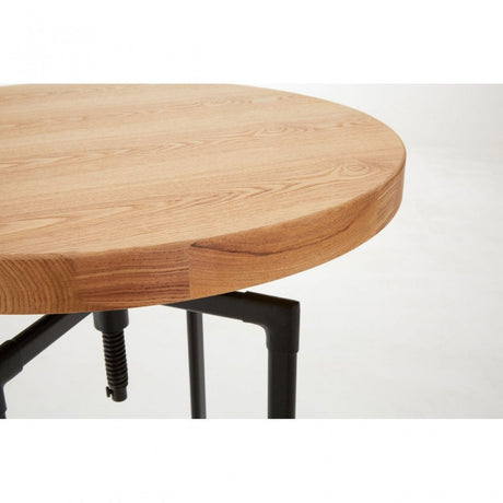 Ranch Foundry Style Bar Table, Ash Veneer,, Natural
