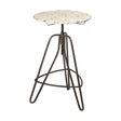 Hektor Hektor Artisan Table, Metal, Cream