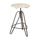 Hektor Hektor Artisan Table, Metal, Cream