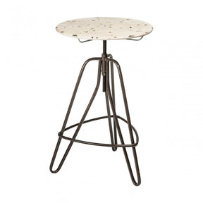 Hektor Hektor Artisan Table, Metal, Cream