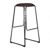 Dalston Bar Stool, Brown