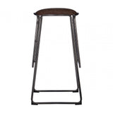 Dalston Bar Stool, Brown