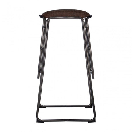 Dalston Bar Stool, Brown