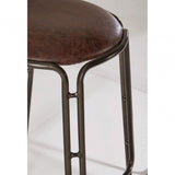Dalston Bar Stool, Brown
