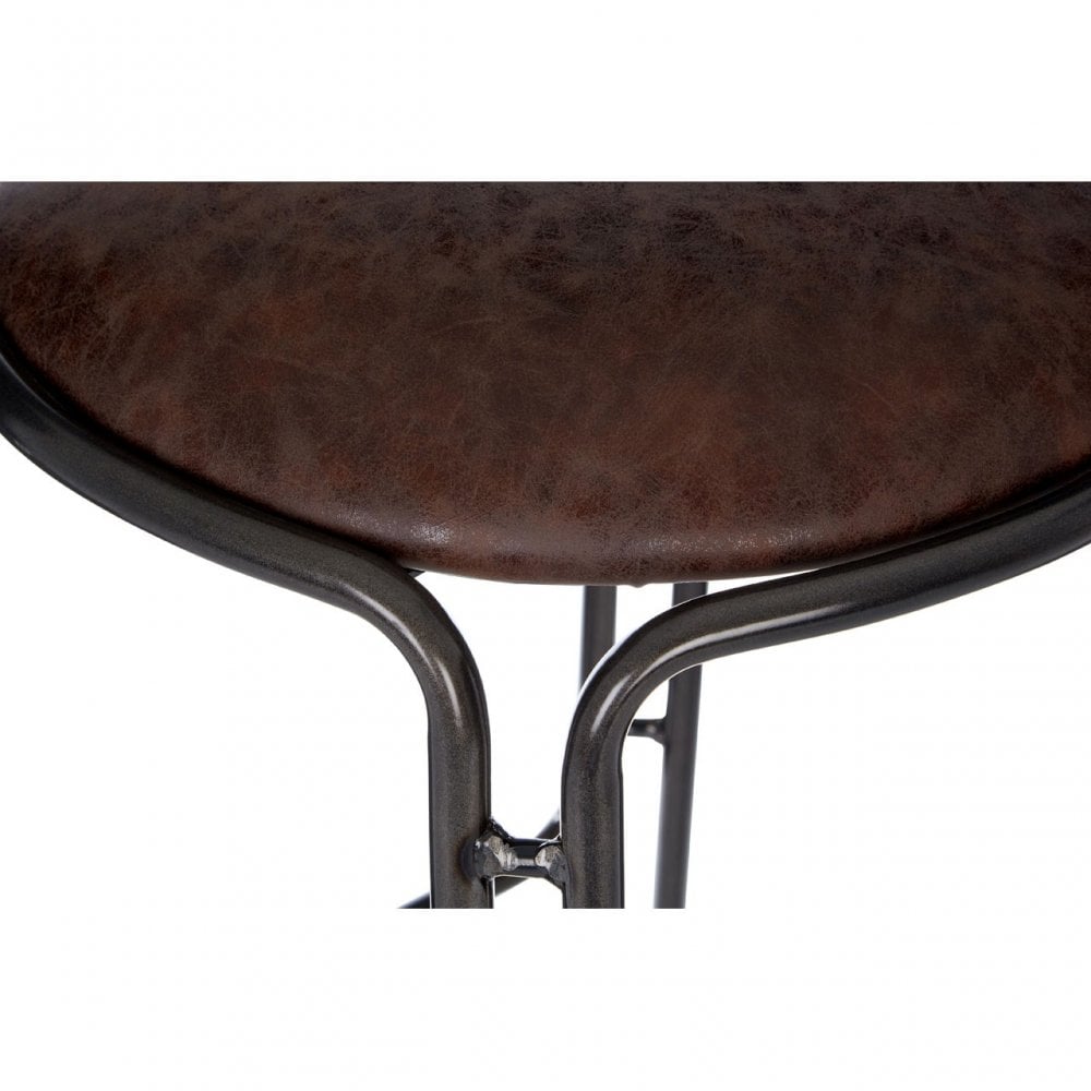 Dalston Bar Stool, Brown