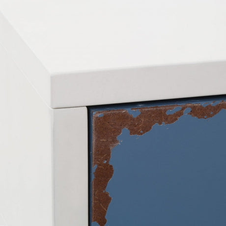 Valonea Side Table, Wood, Wood, White