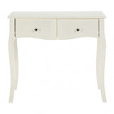 Emily Kids Fir Wood and Mdf Dressing Table In Cream
