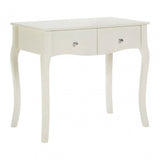 Emily Kids Fir Wood and Mdf Dressing Table In Cream