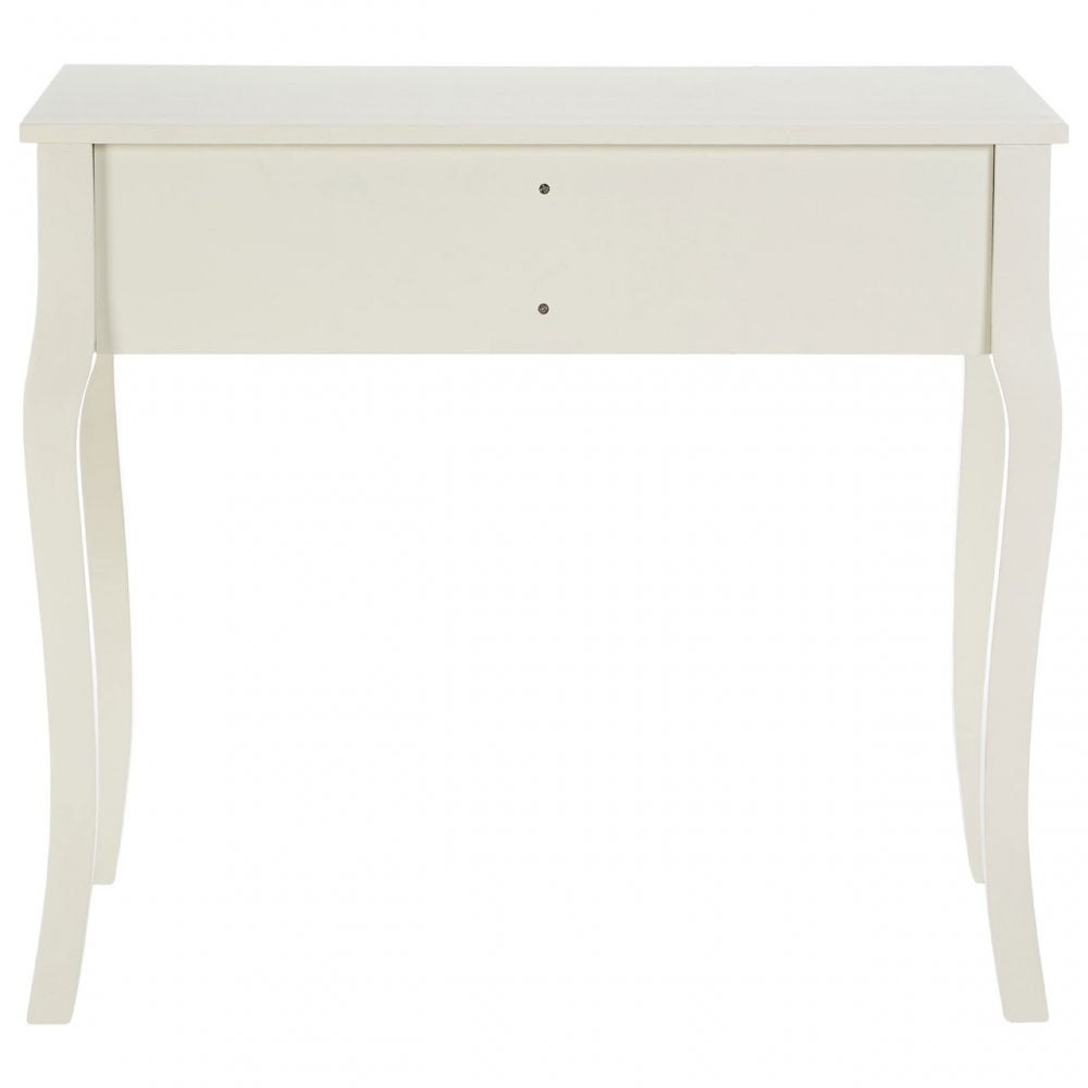 Emily Kids Fir Wood and Mdf Dressing Table In Cream
