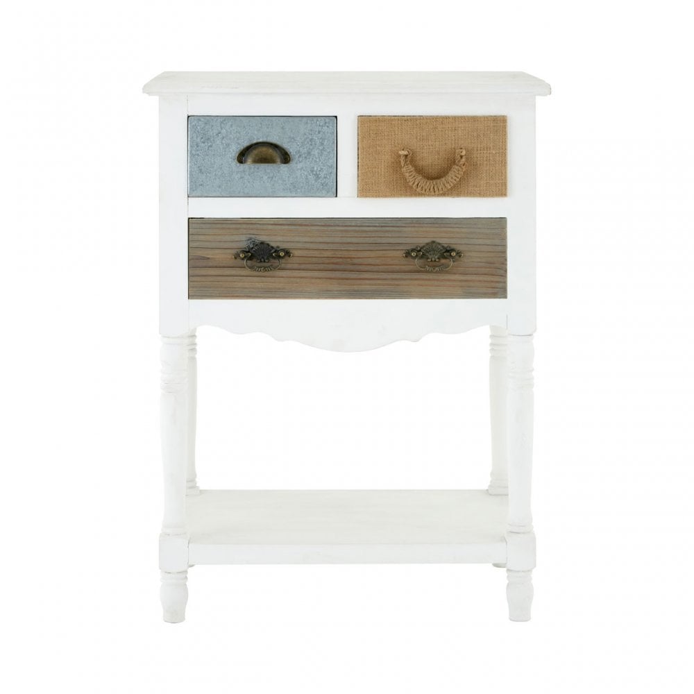Weymouth 3 Drawer Unit, Hemp Rope, Natural