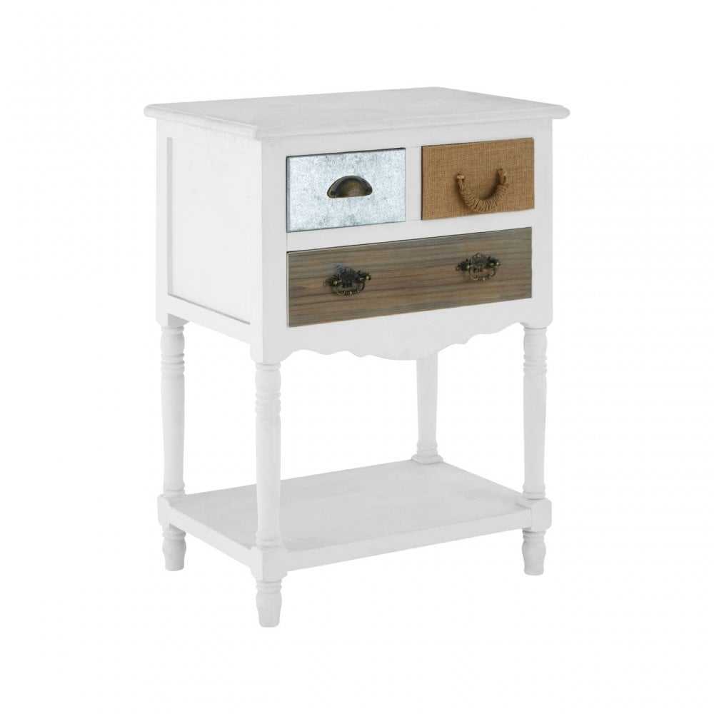 Weymouth 3 Drawer Unit, Hemp Rope, Natural